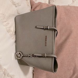 Michael Kors purse in grey